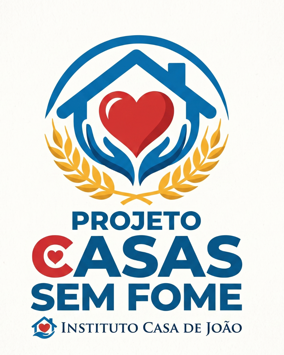 Marca do Projeto Casas sem Fome