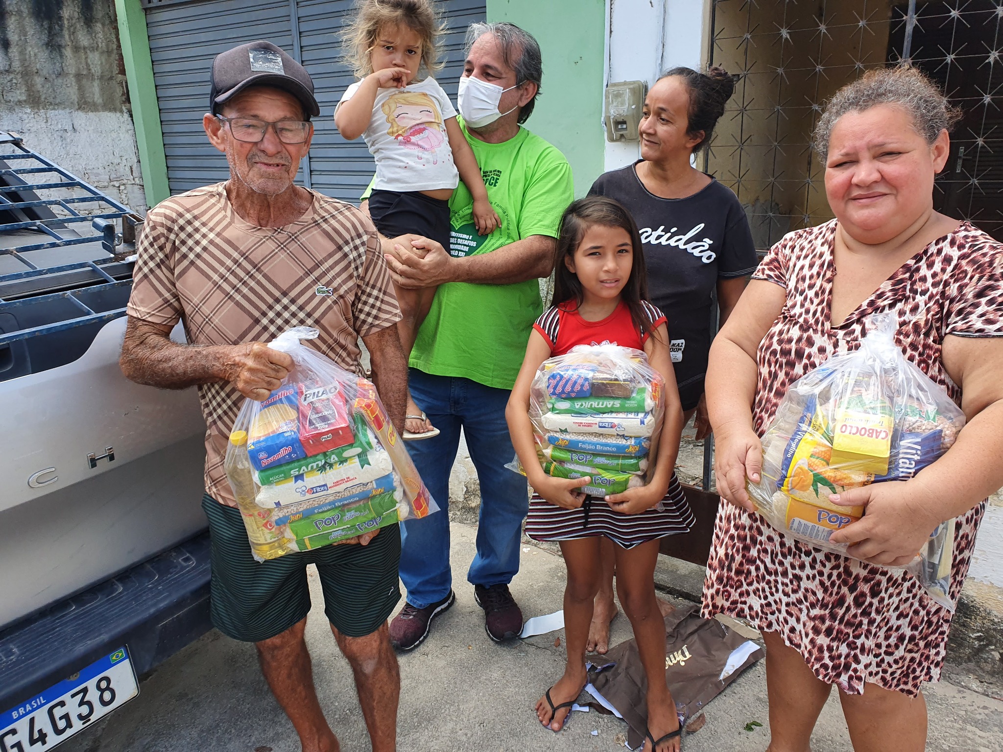 Famílias atendidas pelo projeto em 2022