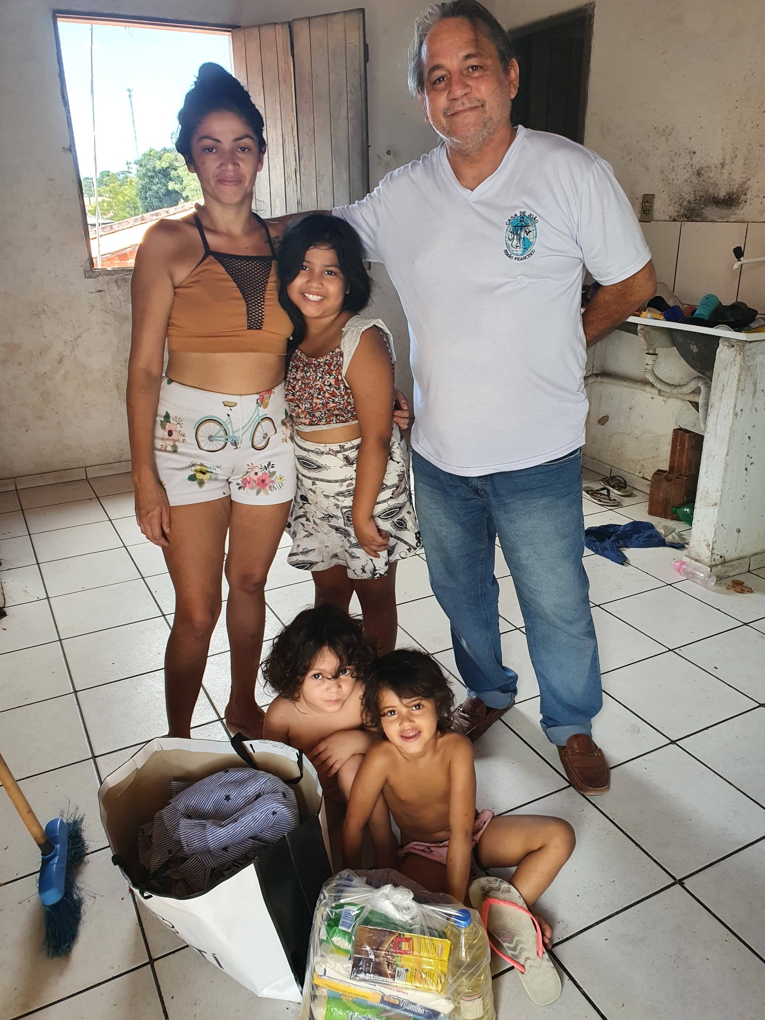 Família acompanhada pelo Instituto em 2022